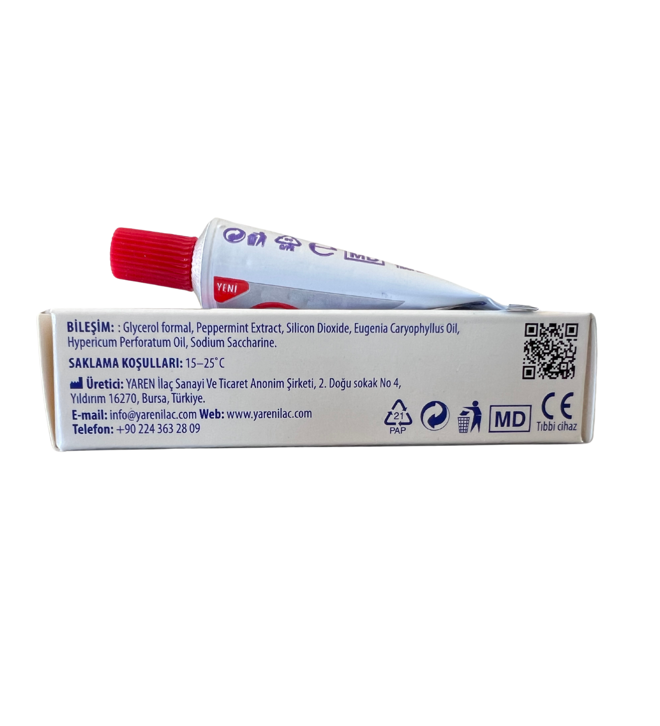 GLURAX AFT JEL Ağızdaki yaralar için güçlü çözüm