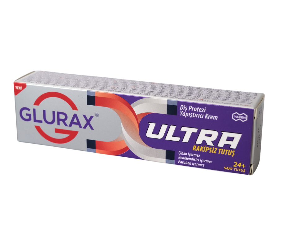 GLURAX ULTRA Diş Protezi Yapıştırıcı Krem