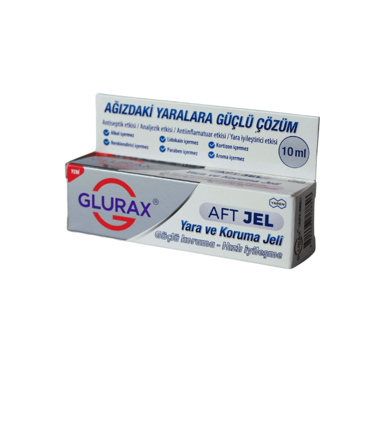 GLURAX AFT JEL Ağızdaki yaralar için güçlü çözüm - Glurax