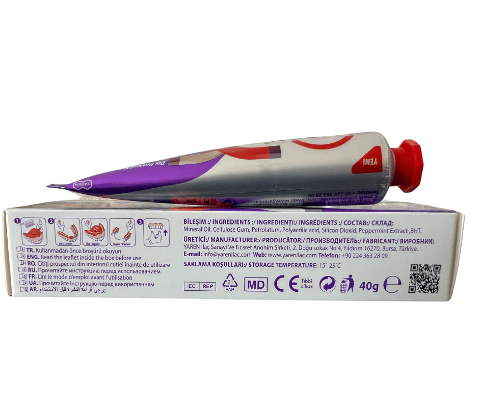 GLURAX ULTRA Diş Protezi Yapıştırıcı Krem - Glurax