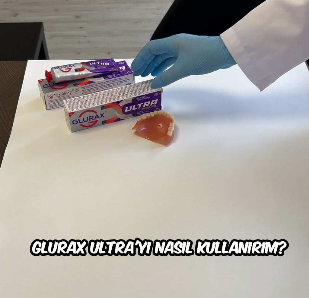 GLURAX ULTRA Diş Protezi Yapıştırıcı Krem